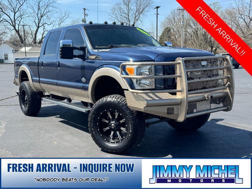 Blue Jeans Metallic 2013 Ford F-250 King Ranch