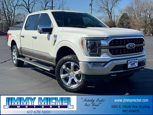 Star White Metallic Tri-Coat 2021 Ford F-150 King Ranch