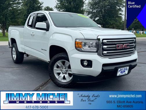 Summit White 2018 GMC Canyon SLE