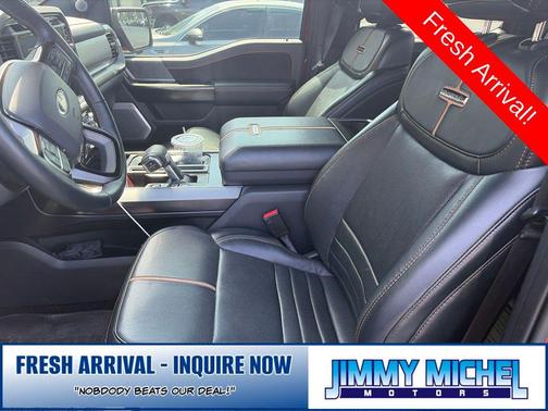 Rapid Red Metallic Tinted Clearcoat 2022 Ford F-150 Platinum