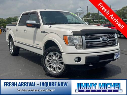 White Platinum Clearcoat Metallic 2012 Ford F-150 Platinum