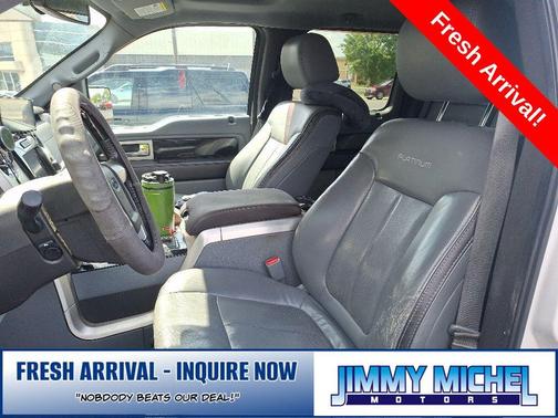 White Platinum Clearcoat Metallic 2012 Ford F-150 Platinum