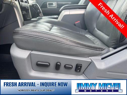 White Platinum Clearcoat Metallic 2012 Ford F-150 Platinum