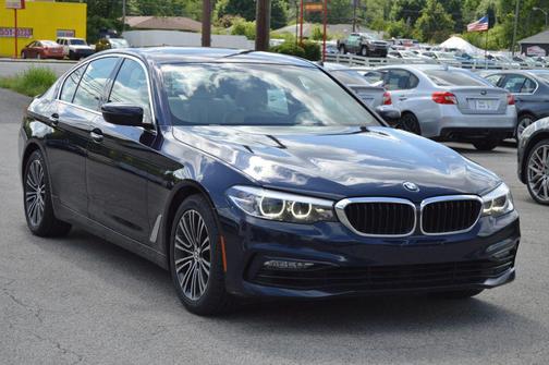 Blue 2017 BMW 530 xDrive