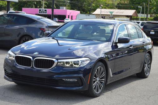 Blue 2017 BMW 530 xDrive