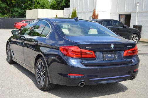 Blue 2017 BMW 530 xDrive