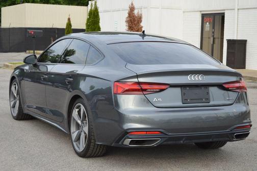 Daytona Gray Metallic 2021 Audi A5 Sportback 45 S Line Premium Plus