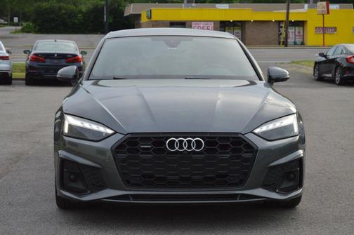 Daytona Gray Metallic 2021 Audi A5 Sportback 45 S Line Premium Plus