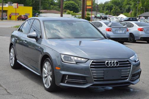 Monsoon Gray Metallic 2018 Audi A4 2.0T Premium