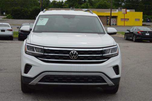 Pure White 2021 Volkswagen Atlas 2.0T SE