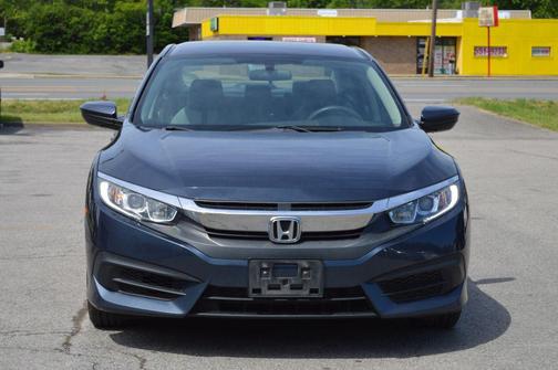 Blue 2017 Honda Civic LX