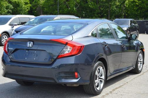 Blue 2017 Honda Civic LX