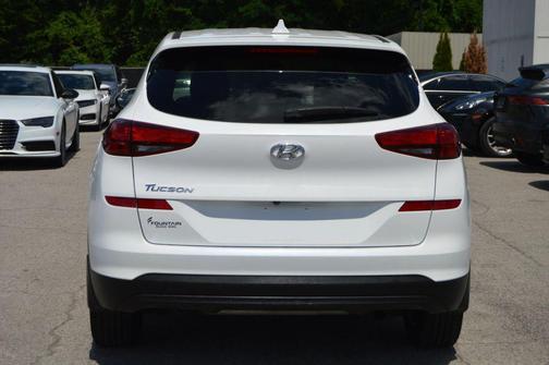 Cream White 2020 Hyundai TUCSON SE