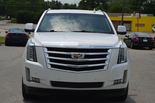 Crystal White Tricoat 2017 Cadillac Escalade ESV Sport