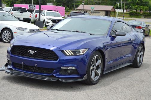 Deep Impact Blue Metallic 2016 Ford Mustang EcoBoost
