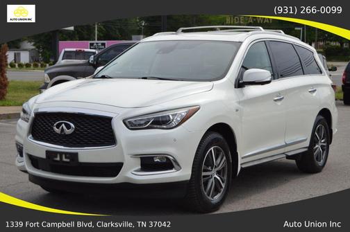 Majestic White 2019 INFINITI QX60 Luxe