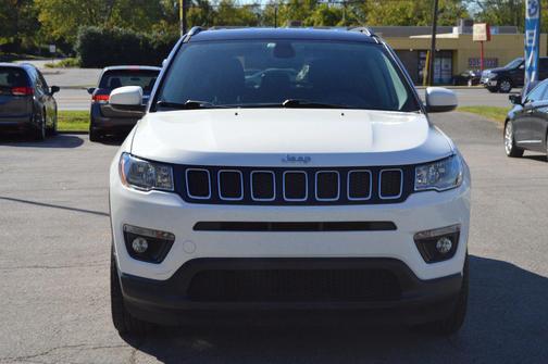 White Clearcoat 2018 Jeep Compass Latitude
