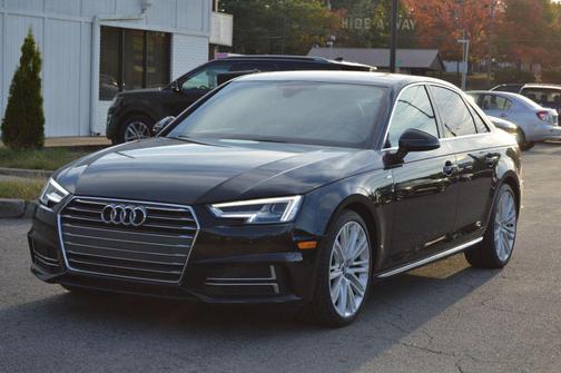 Black 2017 Audi A4 2.0T Premium Plus