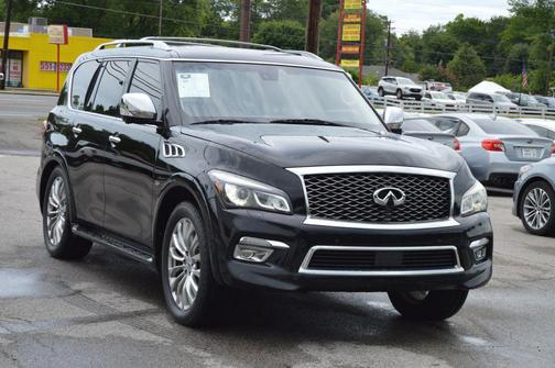 Black 2016 INFINITI QX80 Limited