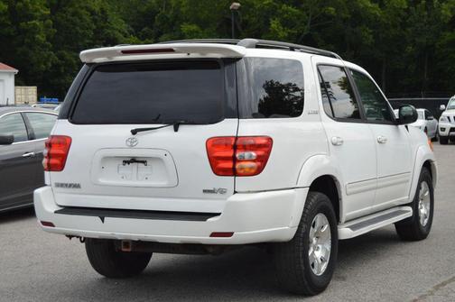 Natural White 2002 Toyota Sequoia Limited