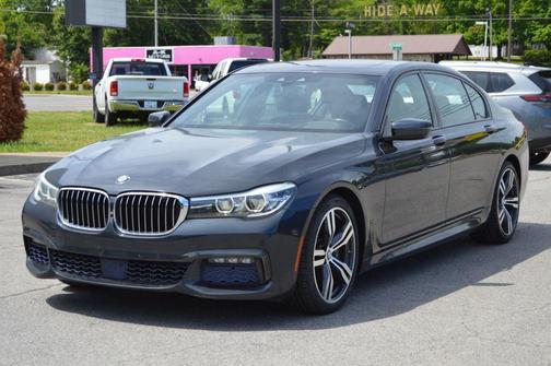 Gray 2016 BMW 740 740i Sedan 4D