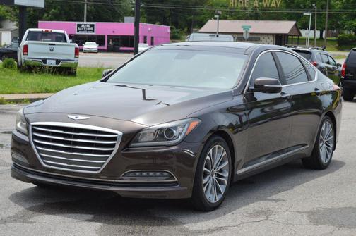 Manhattan Brown 2016 Hyundai Genesis 3.8