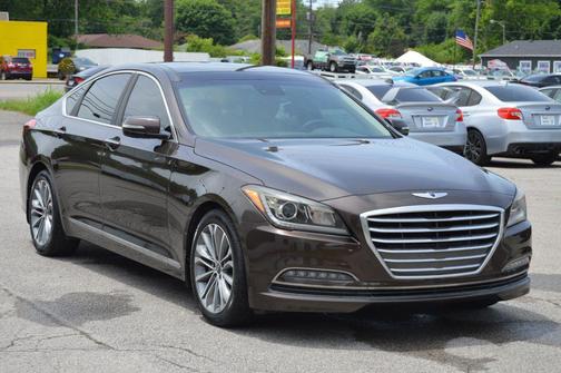 Manhattan Brown 2016 Hyundai Genesis 3.8