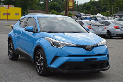 Blue 2019 Toyota C-HR XLE