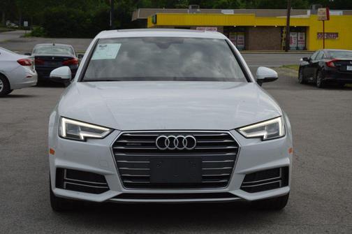 White 2017 Audi A4 2.0T Premium Plus
