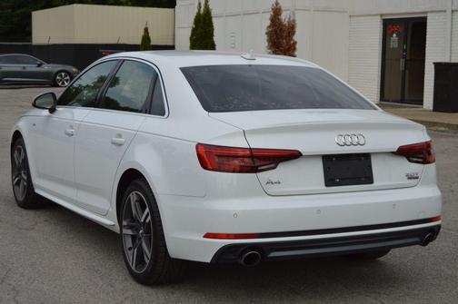 White 2017 Audi A4 2.0T Premium Plus
