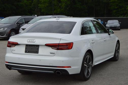 White 2017 Audi A4 2.0T Premium Plus