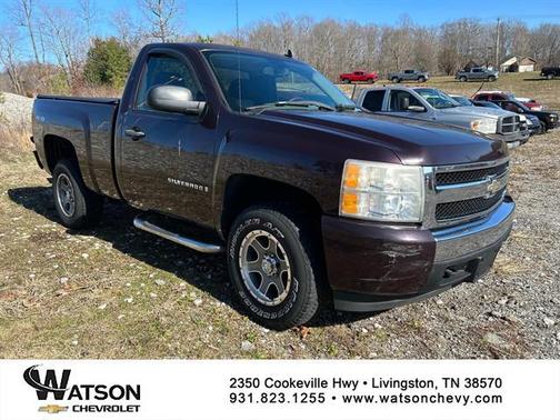 Dark Cherry Metallic 2008 Chevrolet Silverado 1500 Work Truck