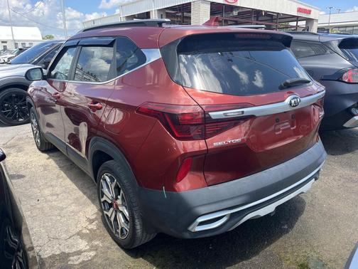 Mars Orange 2021 Kia Seltos S Turbo