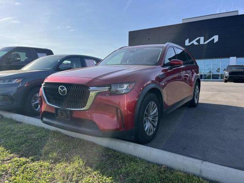 Soul Red Crystal Metallic 2024 Mazda CX-90 3.3 Turbo Preferred Plus