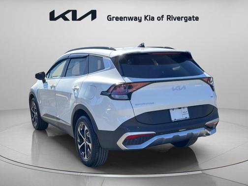 Snow White Pearl 2025 Kia Sportage Hybrid EX