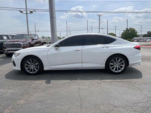 Platinum White Pearl 2021 Acura TLX FWD