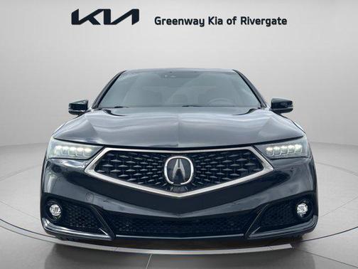 Black 2019 Acura TLX Technology