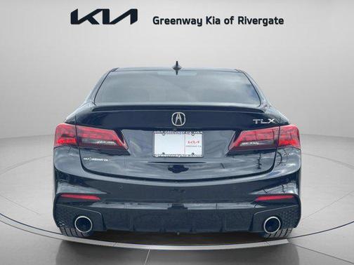 Black 2019 Acura TLX Technology