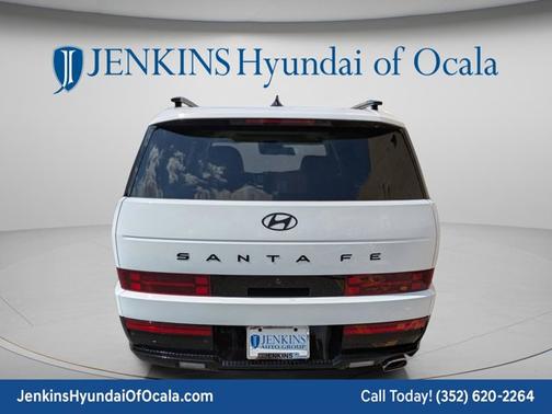 Serenity White 2026 Hyundai SANTA FE Calligraphy