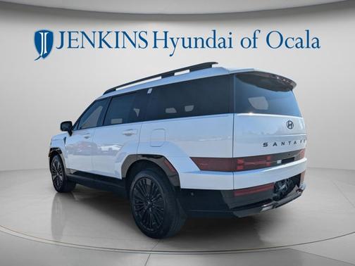 Serenity White 2026 Hyundai SANTA FE HEV Calligraphy