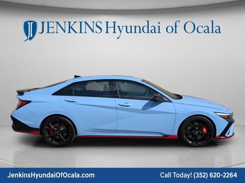 Performance Blue 2026 Hyundai ELANTRA N TCR