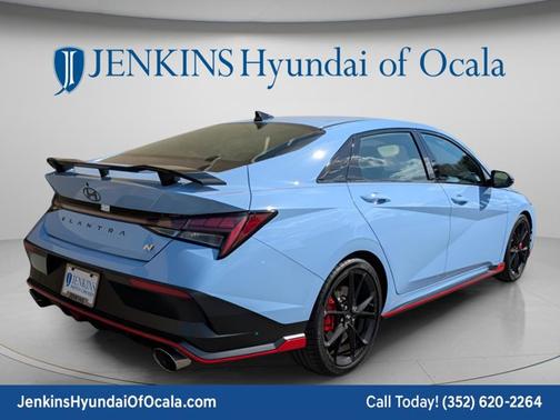 Performance Blue 2026 Hyundai ELANTRA N TCR