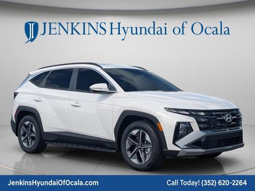 Serenity White Pearl 2026 Hyundai TUCSON SEL Premium