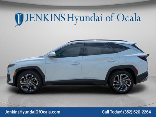 Serenity White Pearl 2025 Hyundai TUCSON Limited