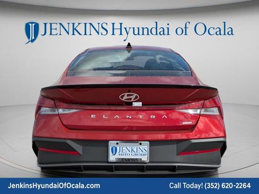 Ultimate Red 2026 Hyundai ELANTRA HEV SEL Sport