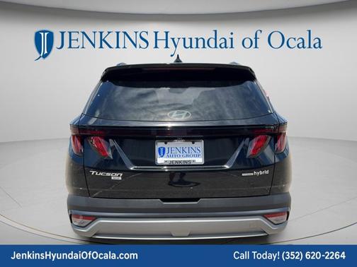 Ash Black 2025 Hyundai TUCSON Hybrid Blue