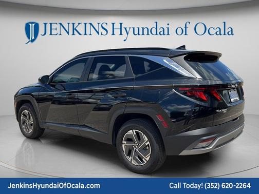 Ash Black 2025 Hyundai TUCSON Hybrid Blue