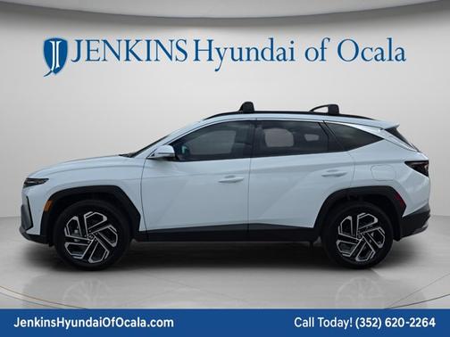 Serenity White Pearl 2026 Hyundai TUCSON Limited