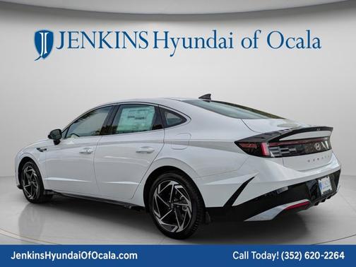 Serenity White 2026 Hyundai SONATA SEL Sport