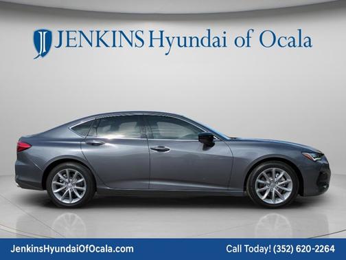 Silver 2023 Acura TLX Base